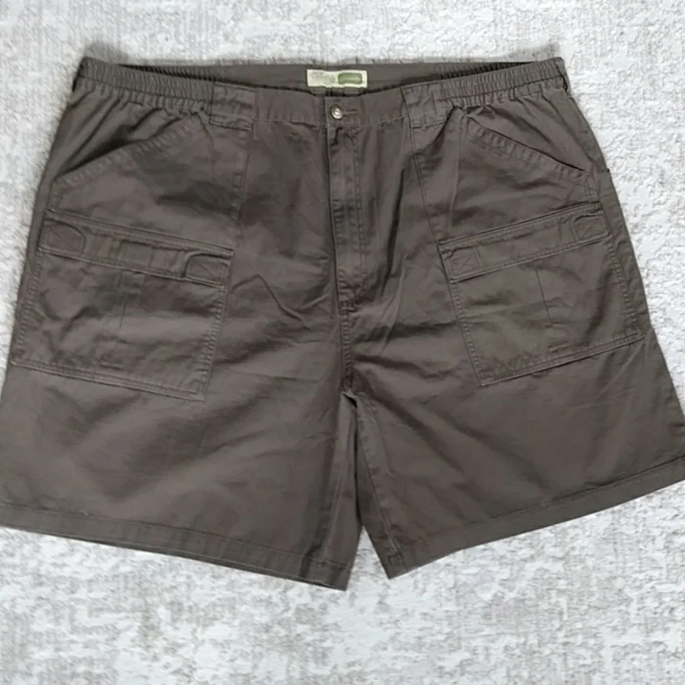 Cabela's Trail Canvas Cotton Shorts 50 Brown - Picture 1 of 15